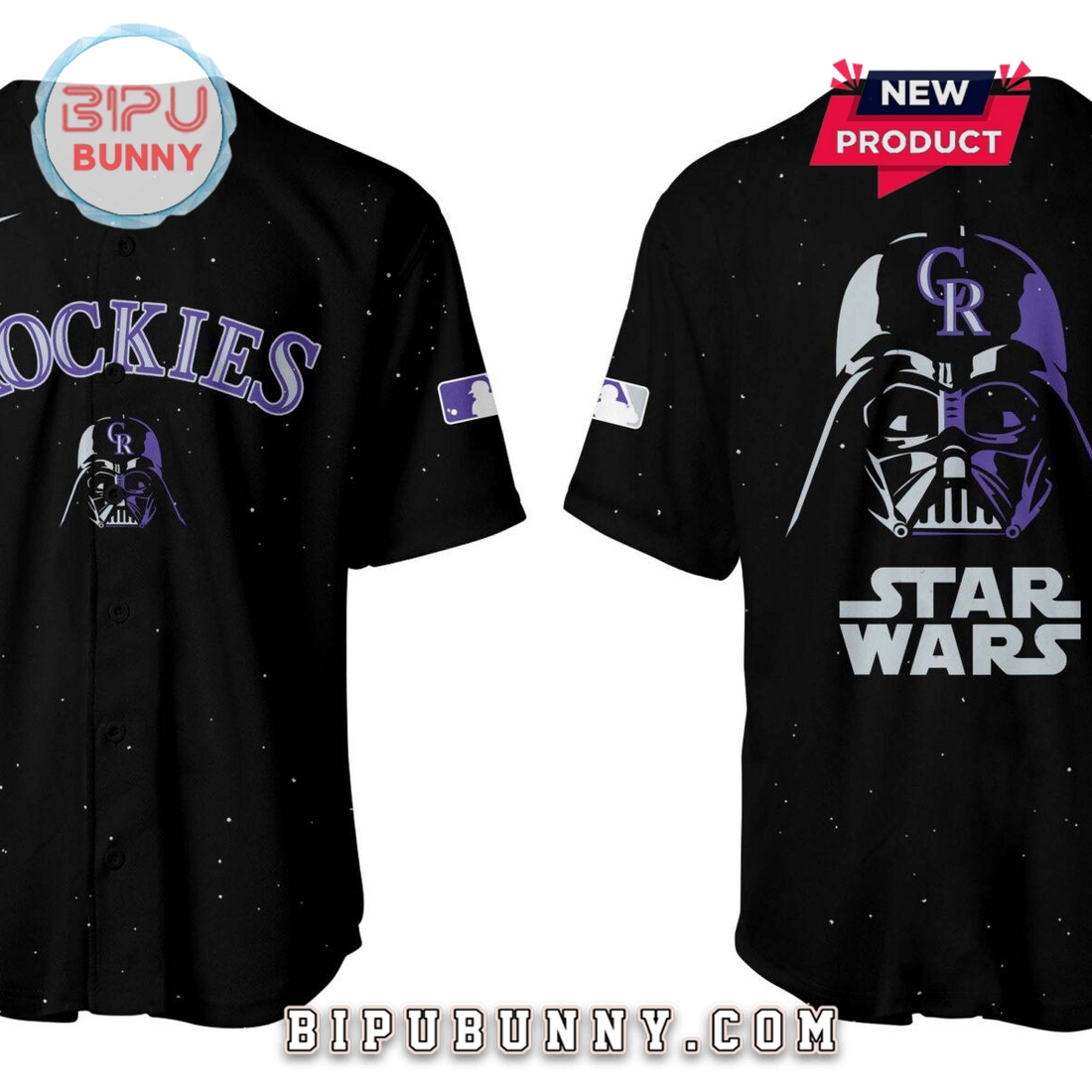 Colorado Rockies Baseball x Stars Wars Baseball Jersey Colorado Rockies Baseball x Stars Wars Baseball Jersey