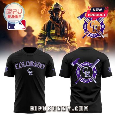 Colorado Rockies Firefighter Appreciation Night Hoodie