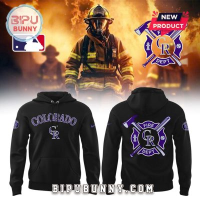 Colorado Rockies Firefighter Appreciation Night Hoodie