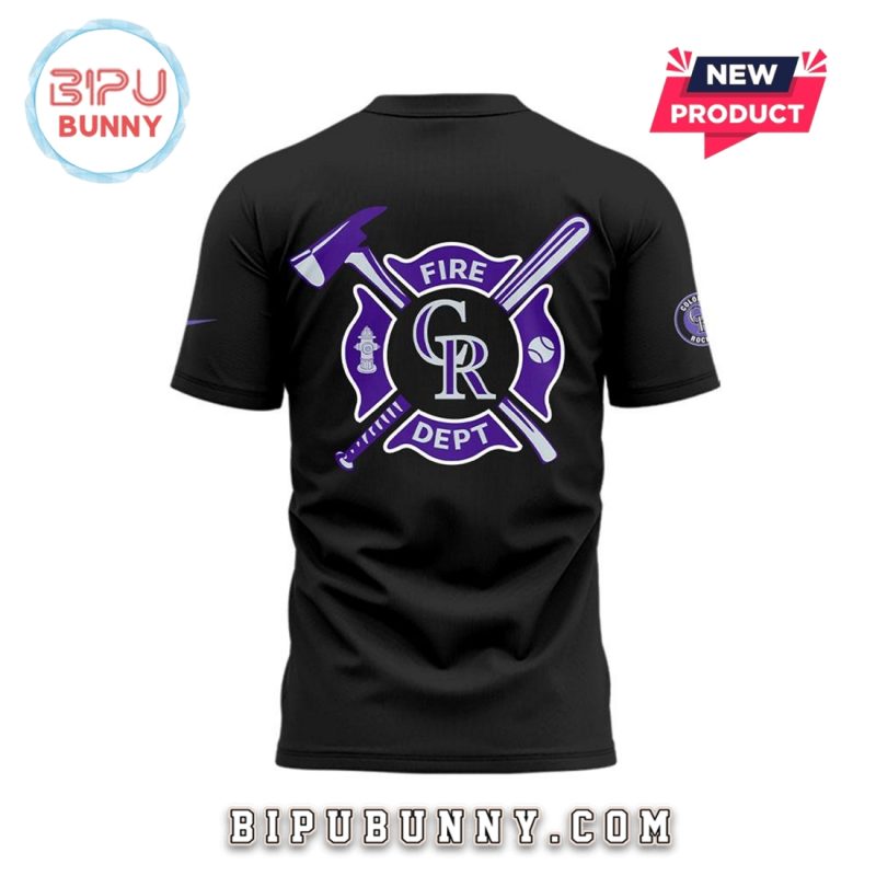 Colorado Rockies Firefighter Appreciation Night Hoodie