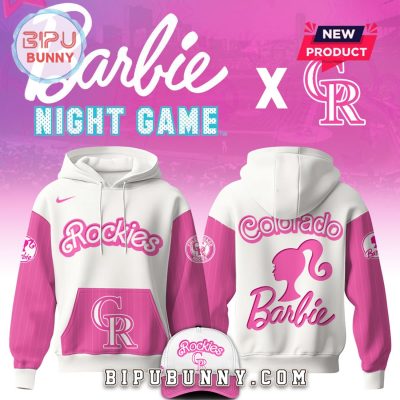 Colorado Rockies MLB x Barbie Night Game Hoodie And Pants