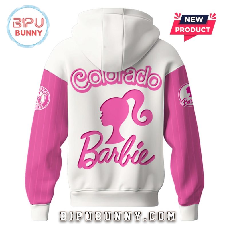 Colorado Rockies MLB x Barbie Night Game Hoodie And Pants