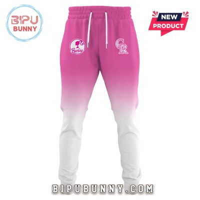 Colorado Rockies MLB x Barbie Night Game Hoodie And Pants