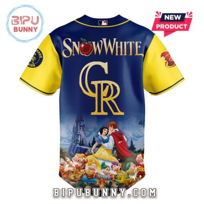 Colorado Rockies MLB x Snow White 2025 Baseball Jersey