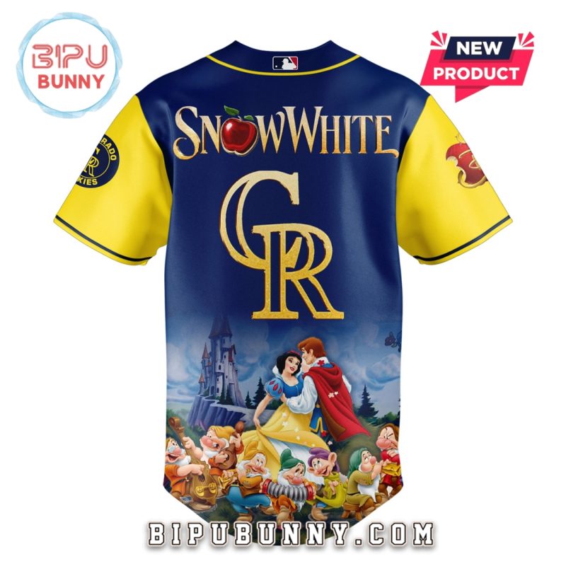 Colorado Rockies MLB x Snow White 2025 Baseball Jersey