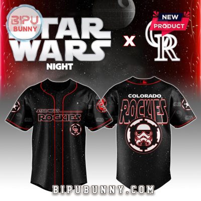 Colorado Rockies MLB x Star Wars Night 2025 Baseball Jersey