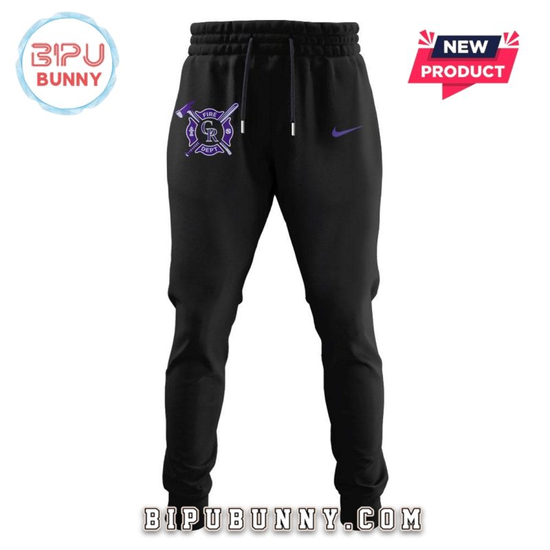 Colorado Rockies x Firefighter Appreciation Night Hoodie And Pants