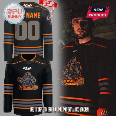 Custom Fort Wayne Komets ECHL 2025 Hockey Jersey