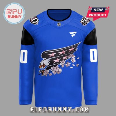 Custom Washington Capitals Behind The Bloom Hockey Jersey