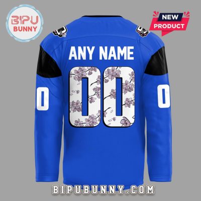 Custom Washington Capitals Behind The Bloom Hockey Jersey