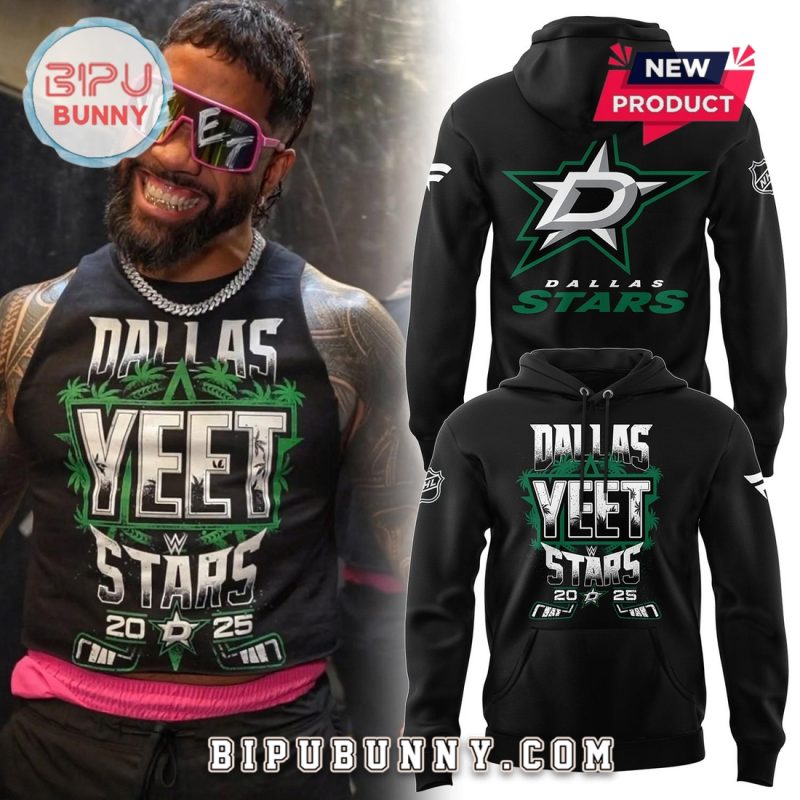 Dallas Stars x Y.E.E.T Black Hoodie