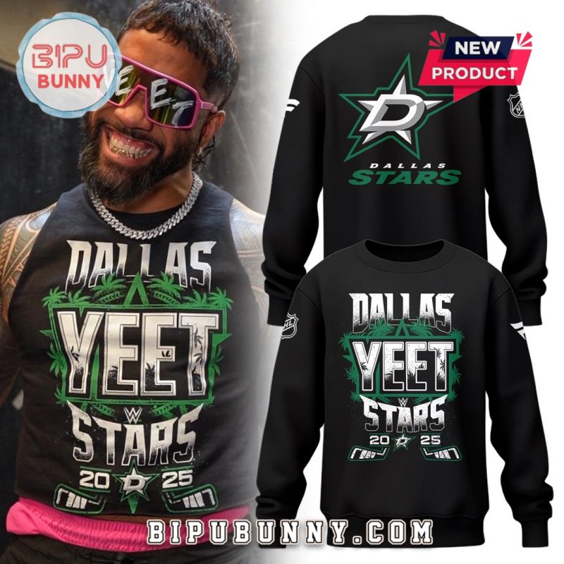 Dallas Stars x Y.E.E.T Black Hoodie