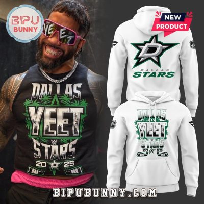 Dallas Stars x Y.E.E.T White Hoodie
