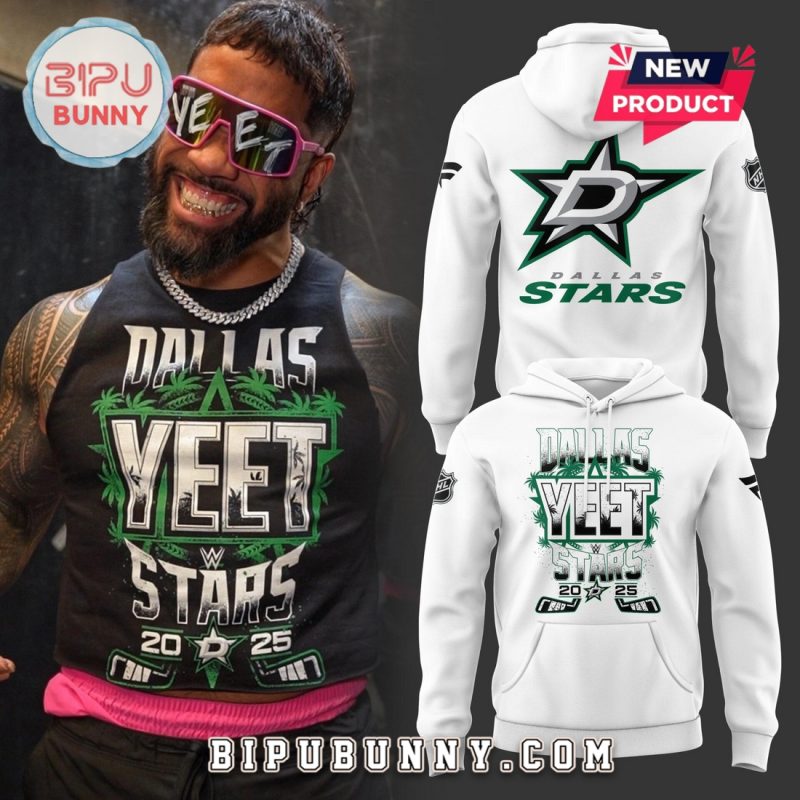 Dallas Stars x Y.E.E.T White Hoodie