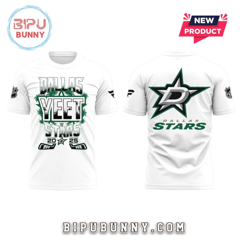 Dallas Stars x Y.E.E.T White Hoodie