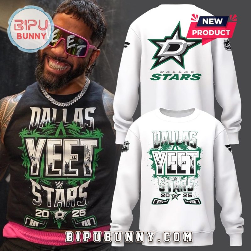 Dallas Stars x Y.E.E.T White Hoodie