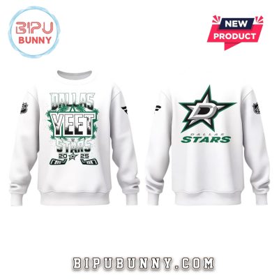 Dallas Stars x Y.E.E.T White Hoodie