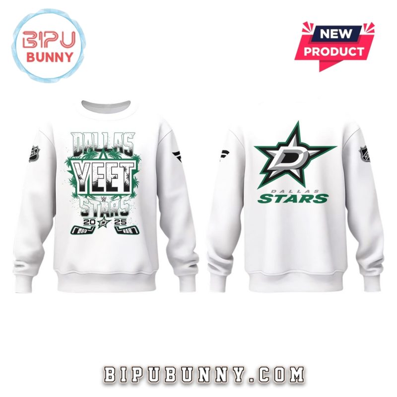 Dallas Stars x Y.E.E.T White Hoodie