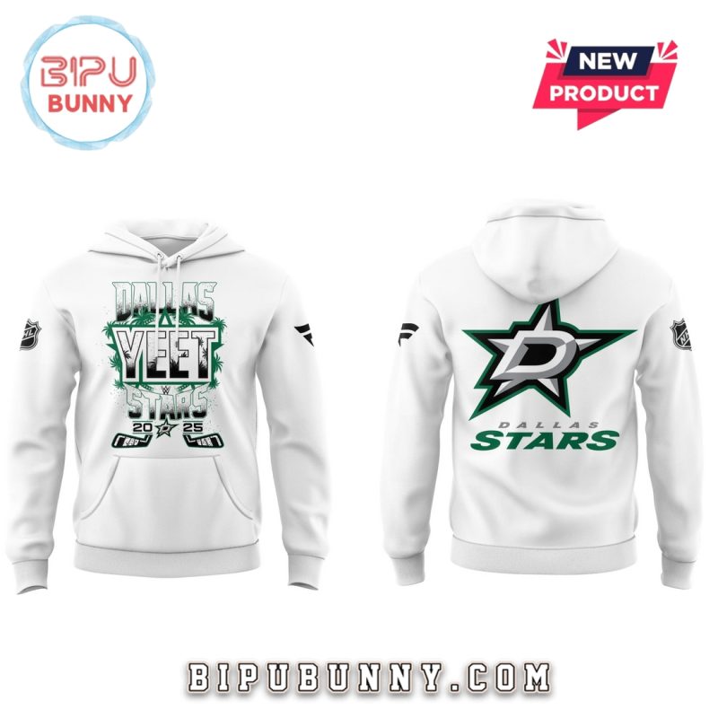 Dallas Stars x Y.E.E.T White Hoodie And Pants