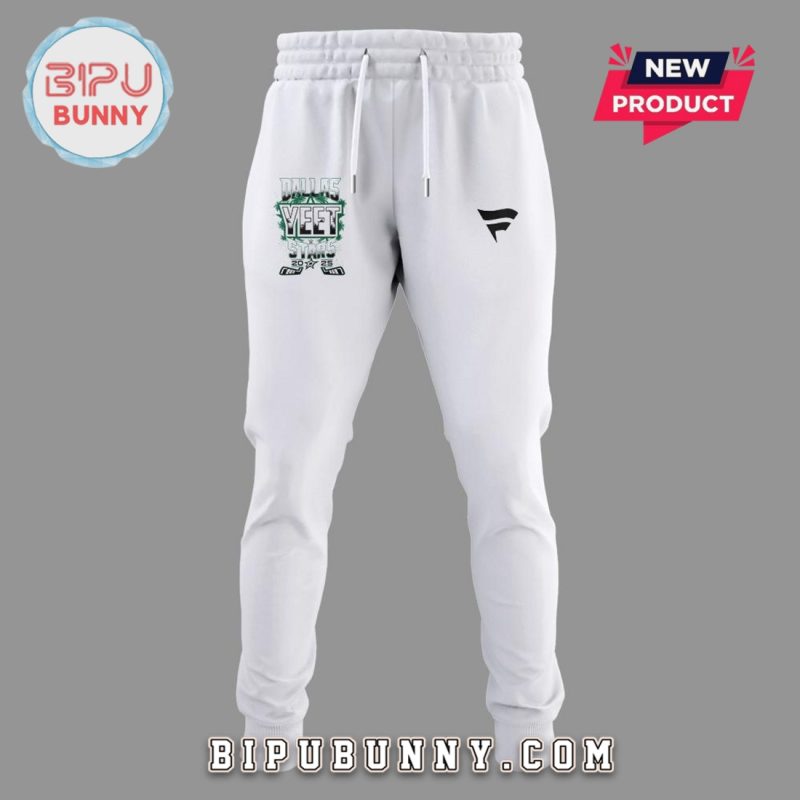 Dallas Stars x Y.E.E.T White Hoodie And Pants