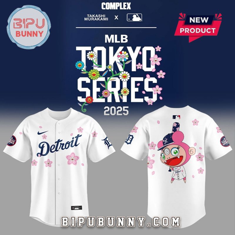 Detroit Tigers 2025 MLB Tokyo Series Baseball Jersey