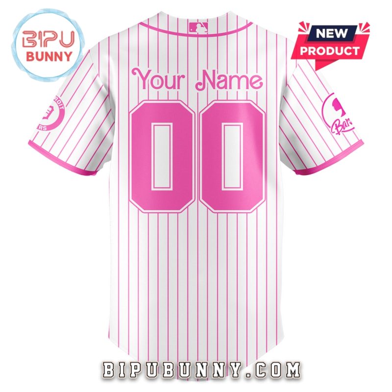 Detroit Tigers MLB x Barbie Night Game Baseball Jersey