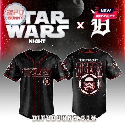 Detroit Tigers MLB x Star Wars Night 2025 Baseball Jersey