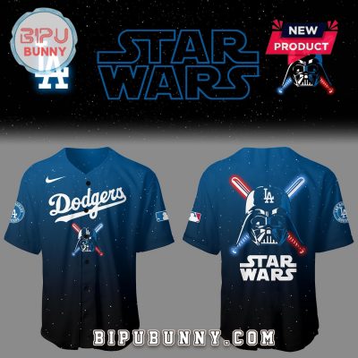 Dodgers Baseball 2025 Stars Wars Baseball Jersey