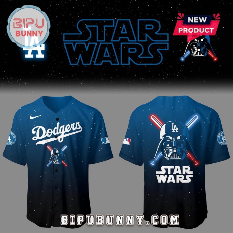 Dodgers Baseball 2025 Stars Wars Baseball Jersey