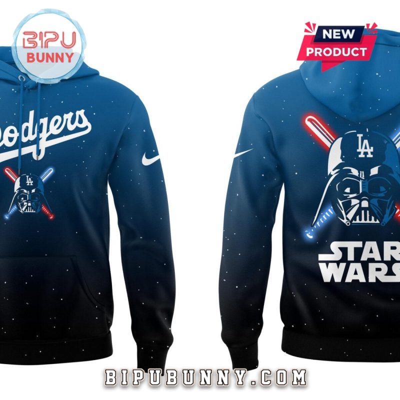 Dodgers Baseball 2025 Stars Wars Hoodie