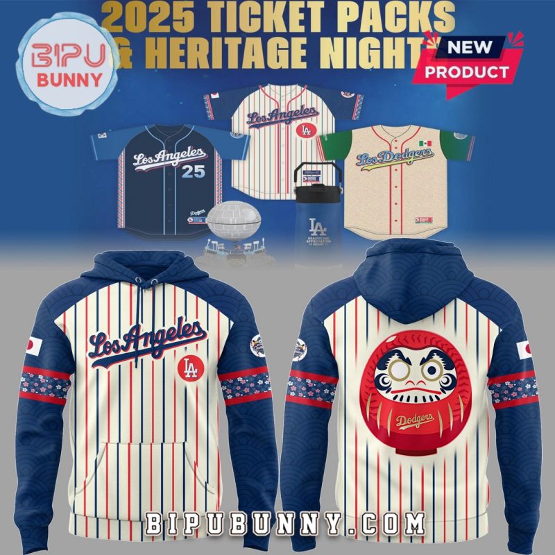 Dodgers Japanese Heritage Night 2025 Hoodie