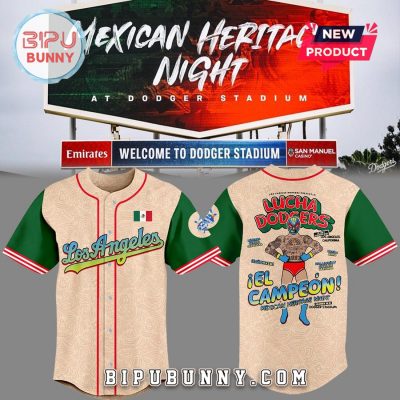 Dodgers Mexican Heritage Night 2025 Baseball Jersey