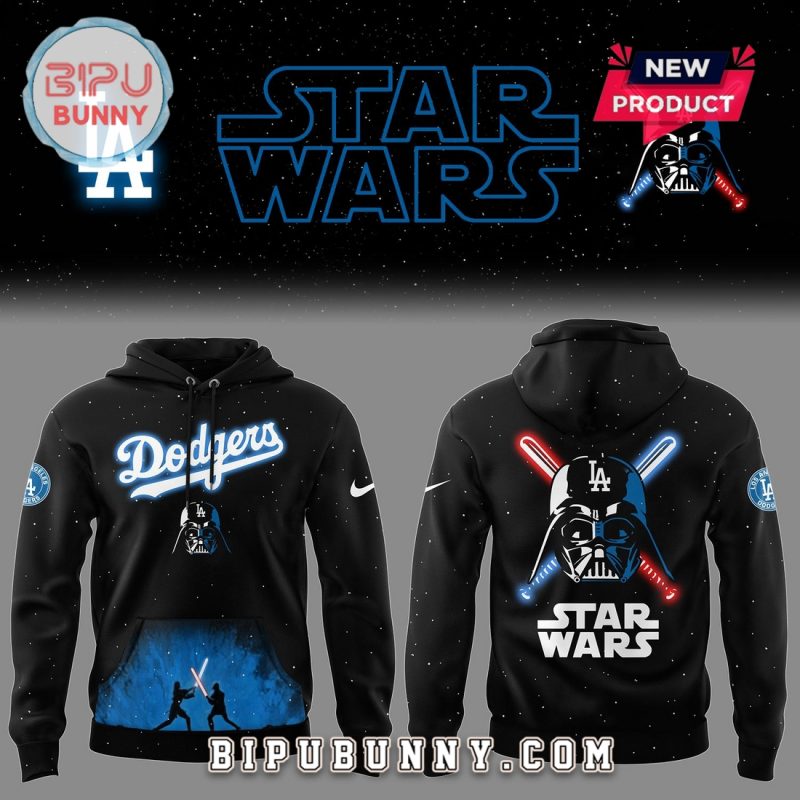 Dodgers x Stars Wars Baseball 2025 Hoodie