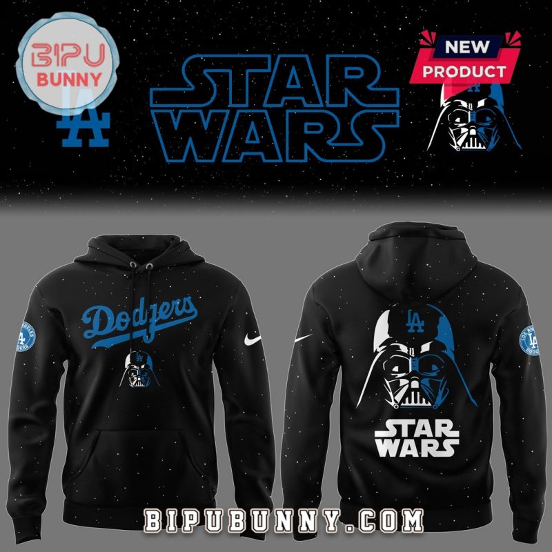 Dodgers x Stars Wars Black Baseball Hoodie