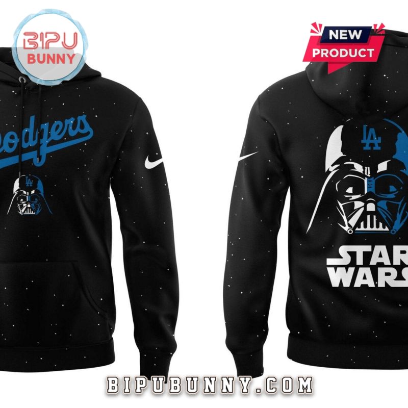 Dodgers x Stars Wars Black Baseball Hoodie
