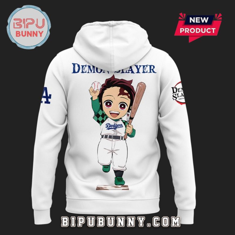 Doggers x Demon Slayer Kamado Tanjiro White Hoodie