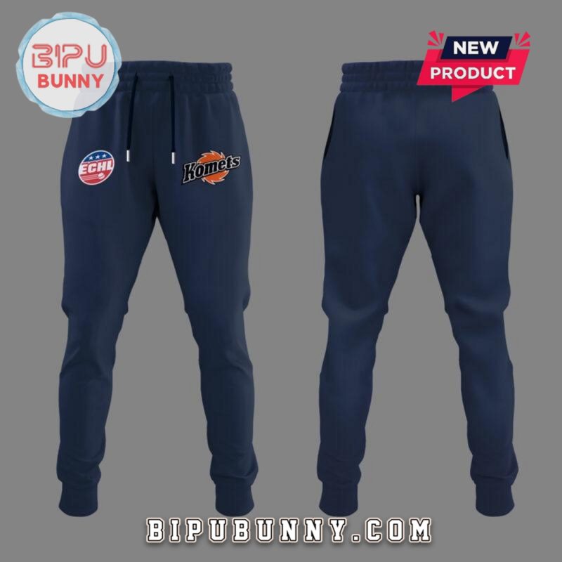 Fort Wayne Komets ECHL 2025 Navy Hoodie And Pants