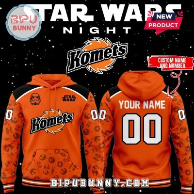 Fort Wayne Komets ECHL 2025 Star Wars Night Hoodie