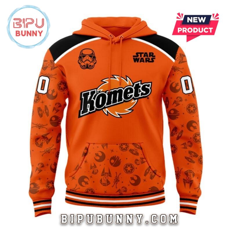 Fort Wayne Komets ECHL 2025 Star Wars Night Hoodie