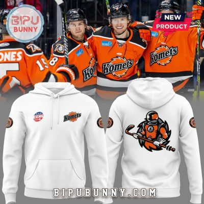 Fort Wayne Komets ECHL 2025 White Hoodie And Pants