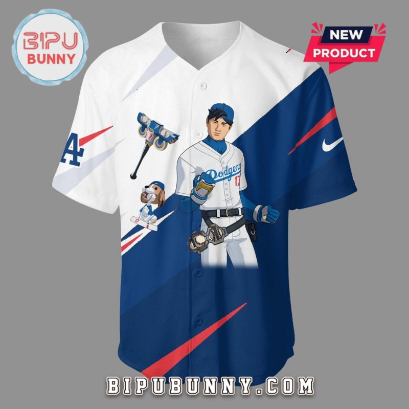 Fortnite x Shohei Ohtani Los Angeles Dodgers Baseball Jersey
