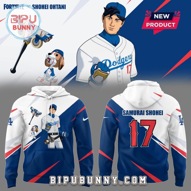 Fortnite x Shohei Ohtani Los Angeles Dodgers Hoodie