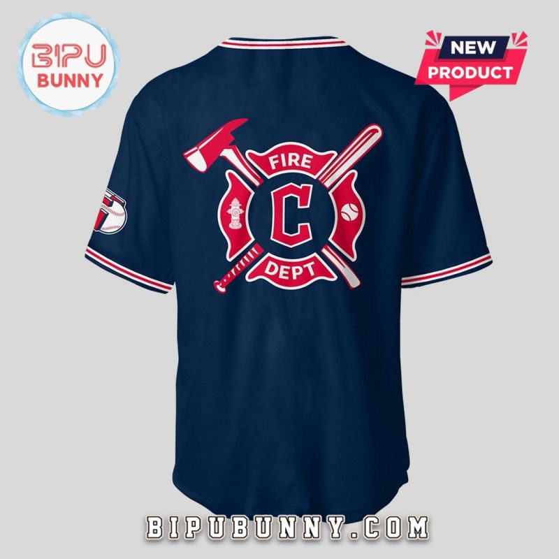 Guardians x Firefighter Appreciation Night Baseball Jersey