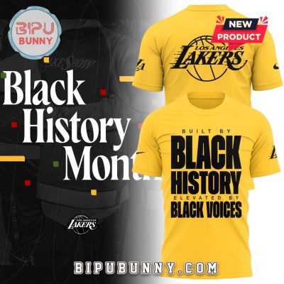 Happy Black History Month Los Angeles Lakers Hoodie