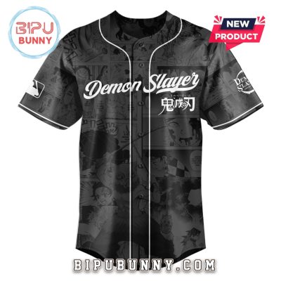 Hashibira Inosuke Demon Slayer x MLB Baseball Jersey