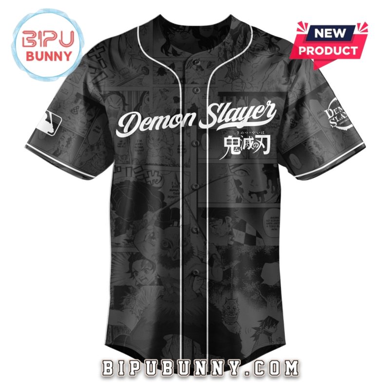 Hashibira Inosuke Demon Slayer x MLB Baseball Jersey