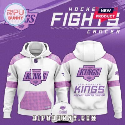Hockey Fights Cancer Los Angeles Kings Hoodie Set