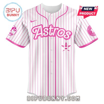 Houston Astros MLB x Barbie Night Game Baseball Jersey
