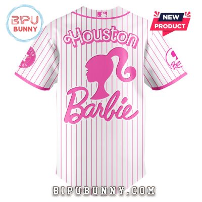 Houston Astros MLB x Barbie Night Game Baseball Jersey