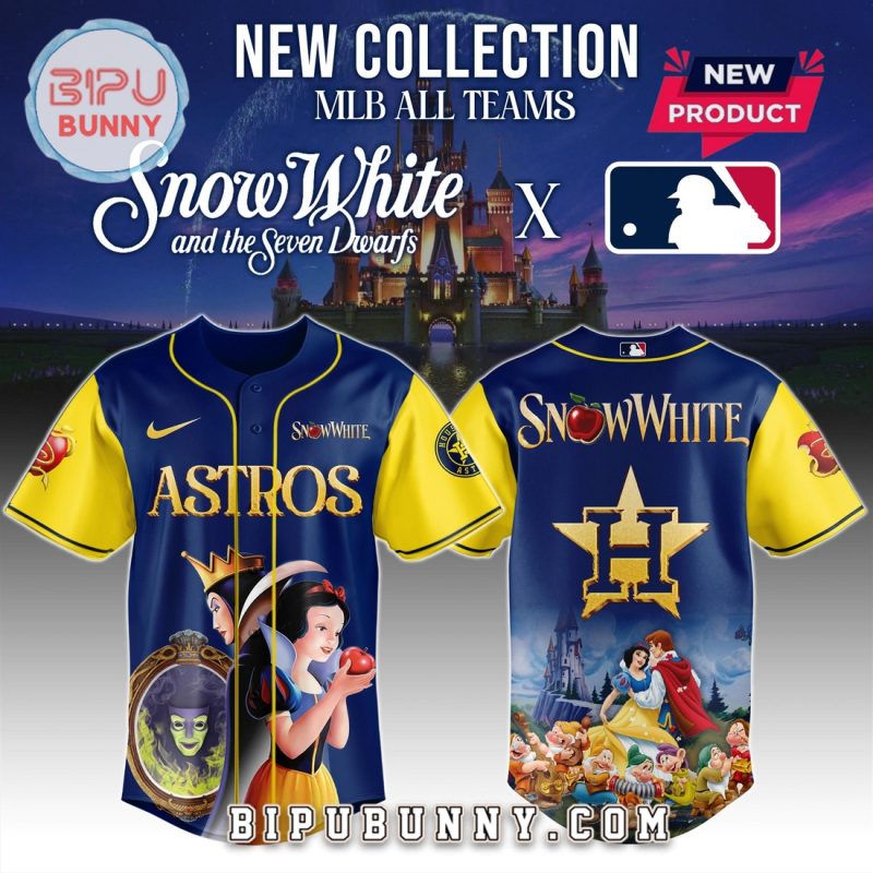 Houston Astros MLB x Snow White 2025 Baseball Jersey